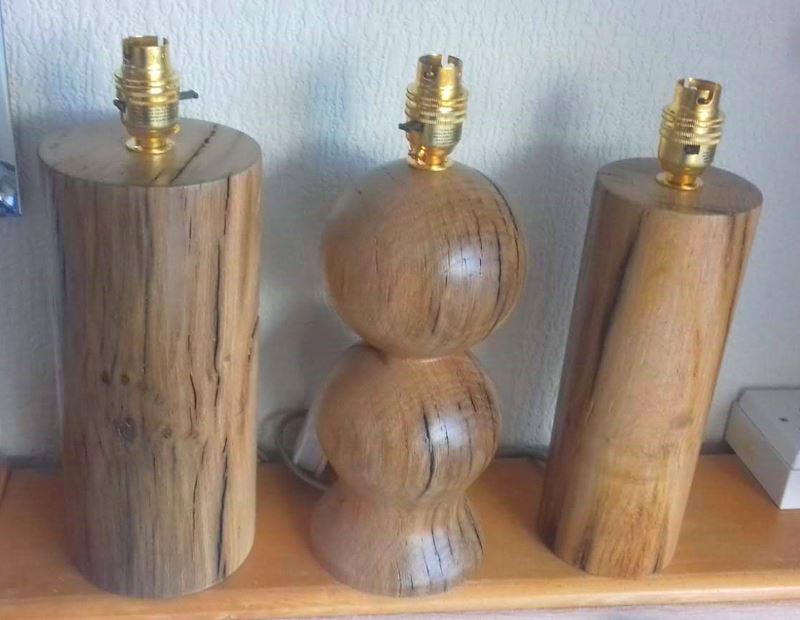 Wood Turning Wooden Hand Turned Lamps, Wood Turned Lamp Base